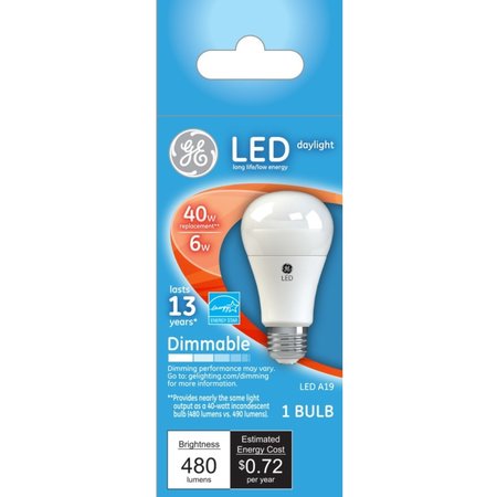 CURRENT A19 E26 (Medium) LED Bulb Daylight 40 W 67502